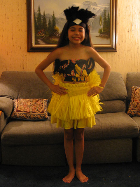 Ami in Costume at Home